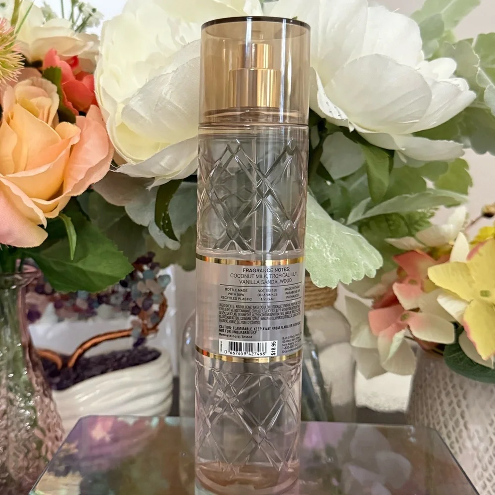 🆕🥥 BATH & BODY WORKS “EAU DE COCONUT” FINE FRAGRANCE MIST. BRAND NEW FULL-SIZE.